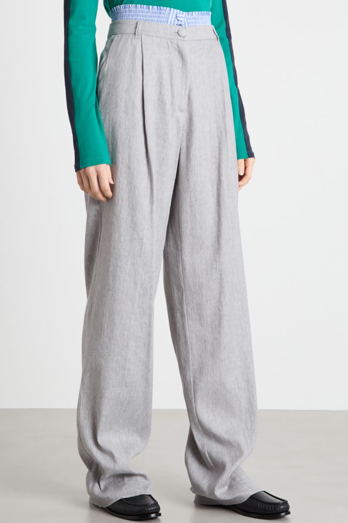 Carrot-fit trousers Intrend - 2