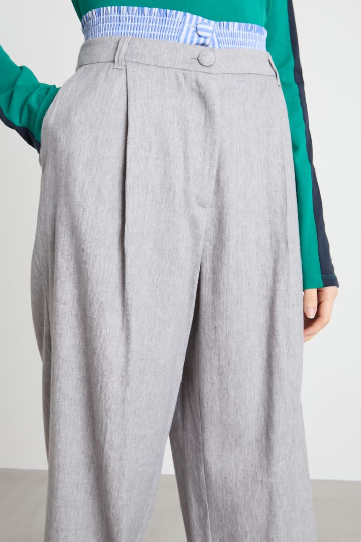Carrot-fit trousers Intrend - 3