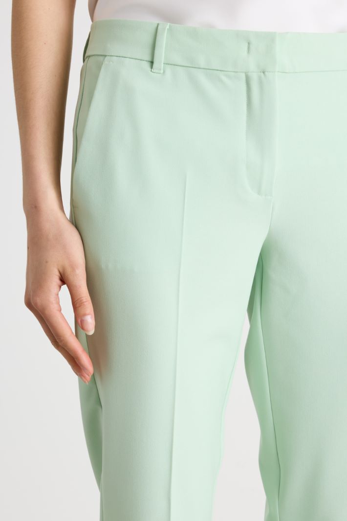 Canvas Cigarette Trousers Intrend - 3