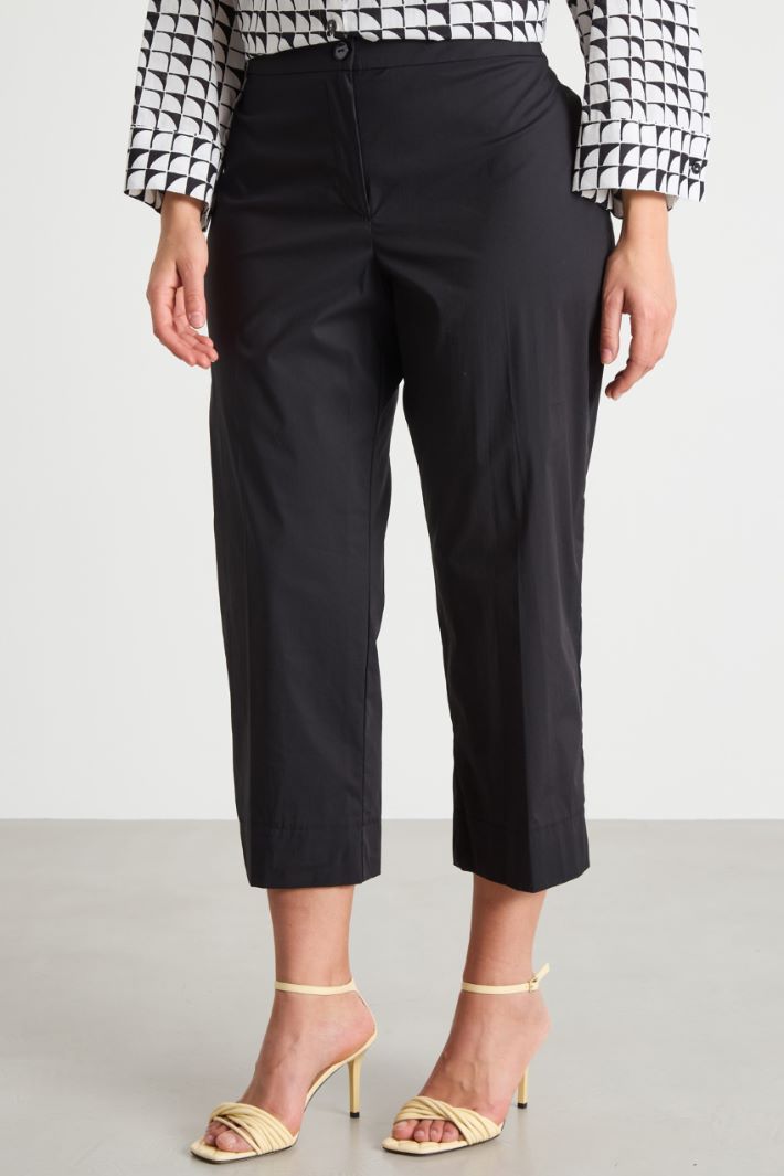 Slim-fit cropped trousers Intrend - 2