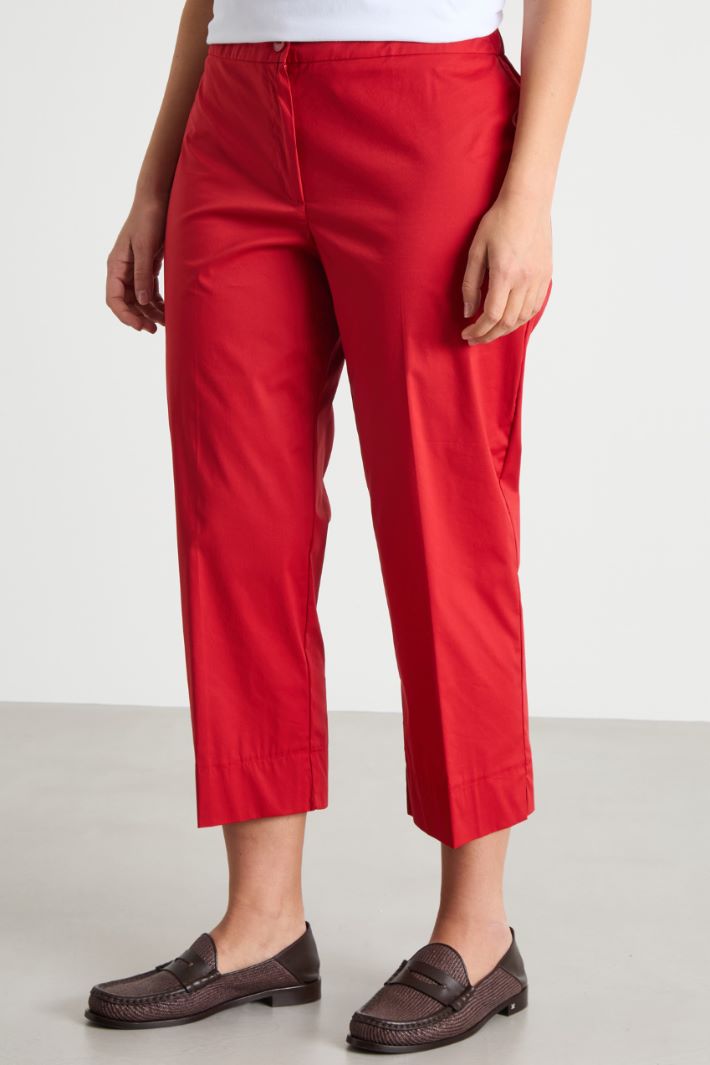 Slim-fit cropped trousers Intrend - 2