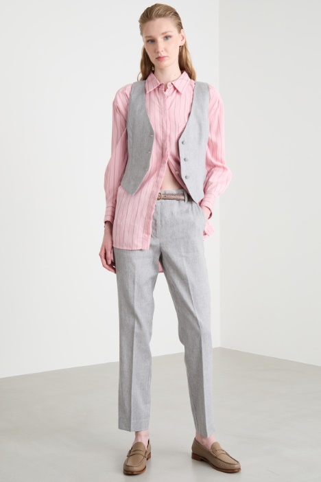 Twill cigarette trousers Intrend