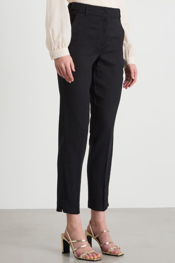 Twill cigarette trousers Intrend - 2