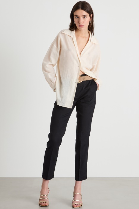 Twill cigarette trousers Intrend