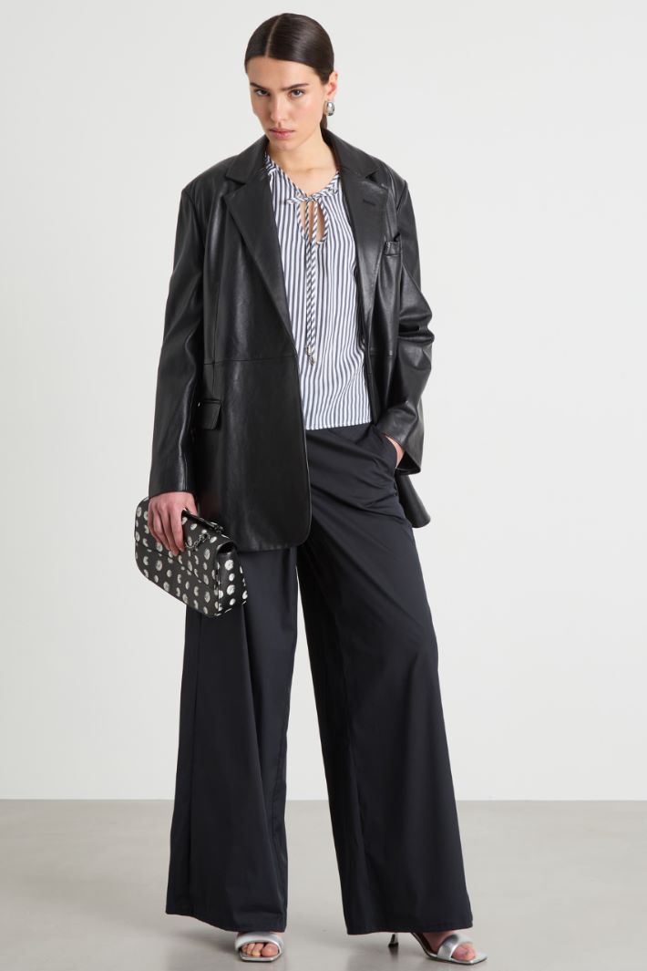 Poplin trousers Intrend