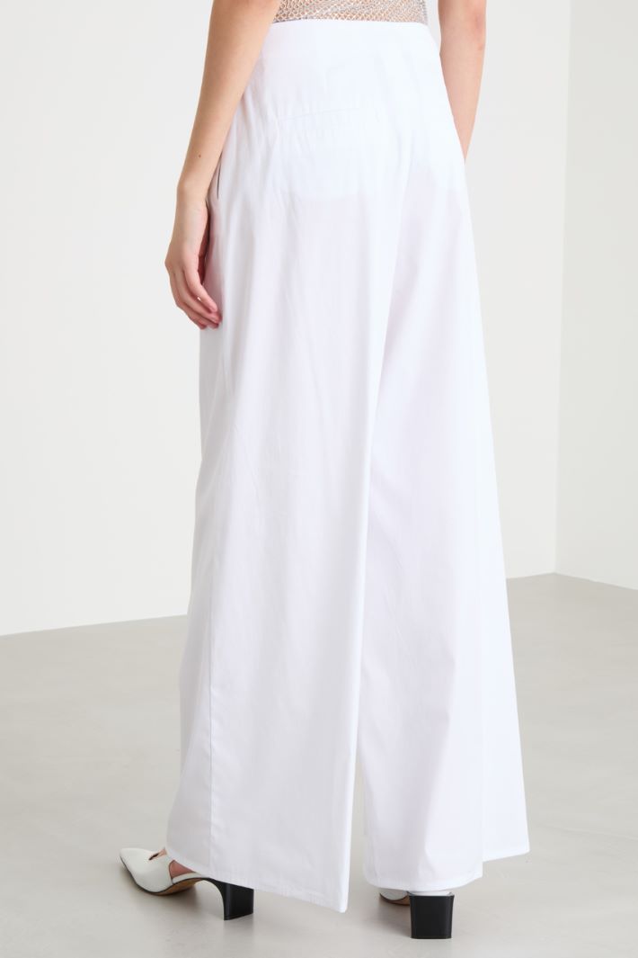Poplin trousers Intrend - 4