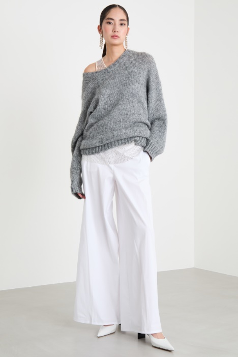 Poplin trousers Intrend