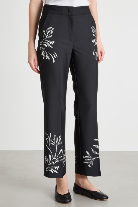Pantalone con stampa