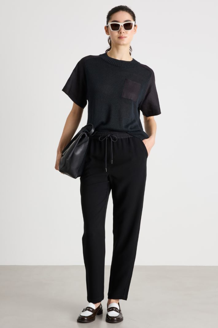 Jogger in cady fluido Intrend