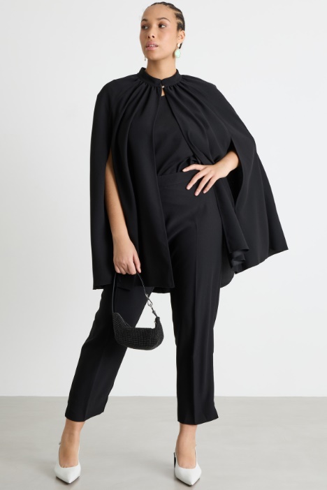 Pantalone slim in crepe opaco Intrend