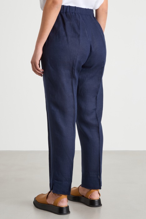 Pantalone con vita elasticizzata