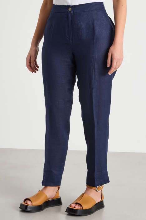 Pantalone con vita elasticizzata