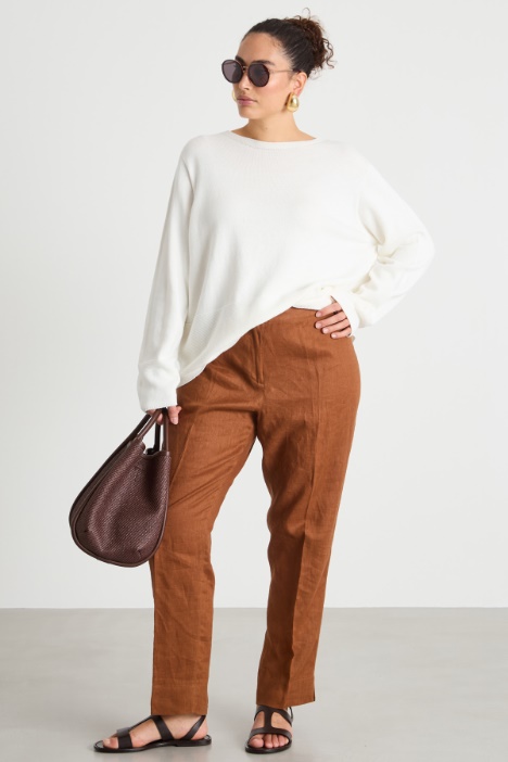 Elasticated-waist trousers Intrend