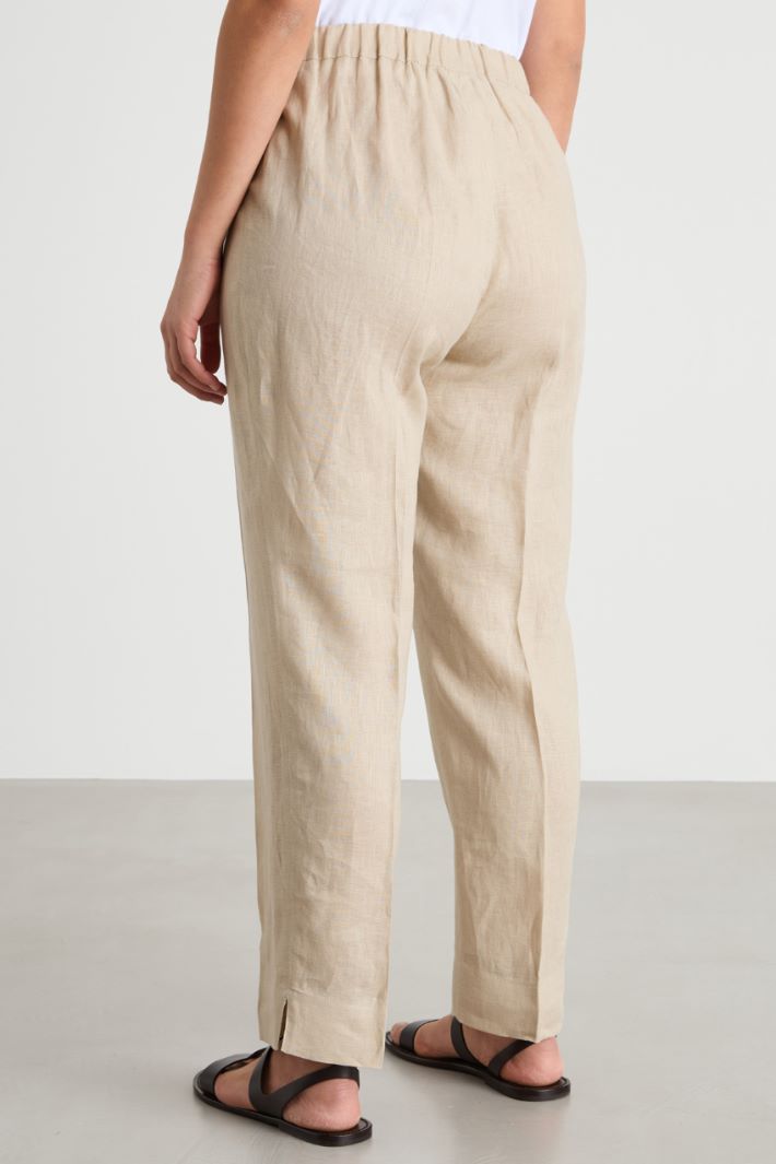 Elasticated-waist trousers Intrend - 4