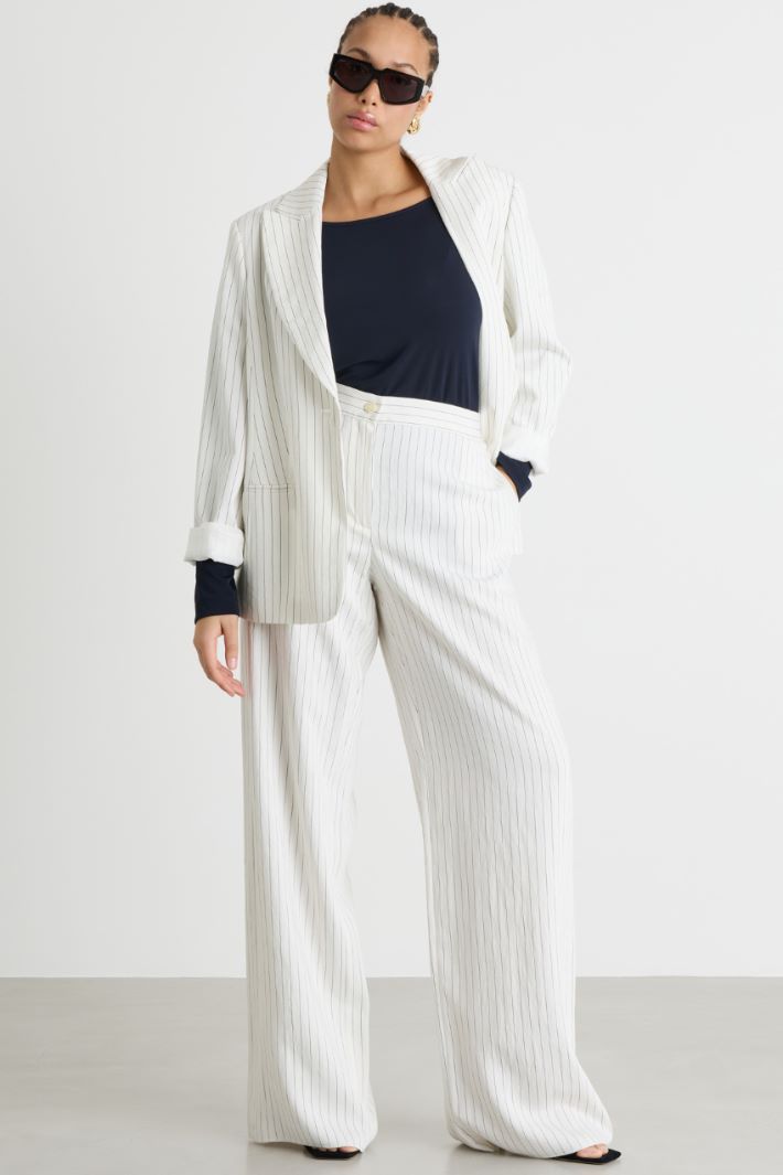 Pinstripe trousers Intrend