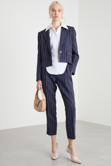 Natté canvas trousers Intrend