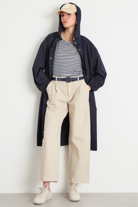 Wide-leg bull denim trousers Intrend