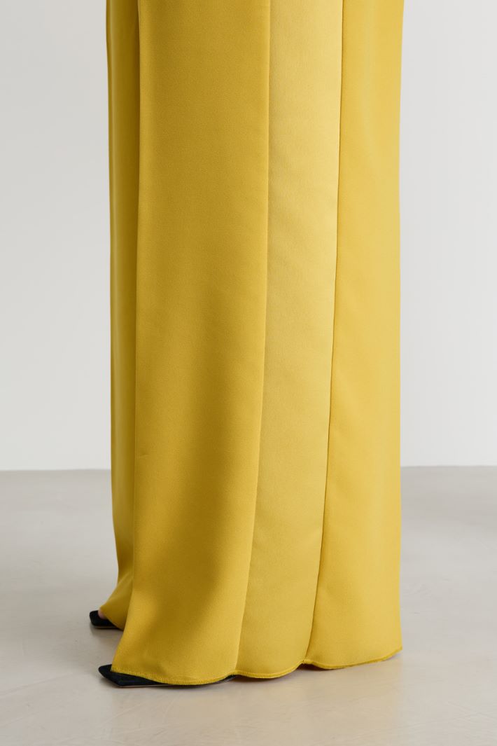 Pantalone ampio in crepe Intrend - 3