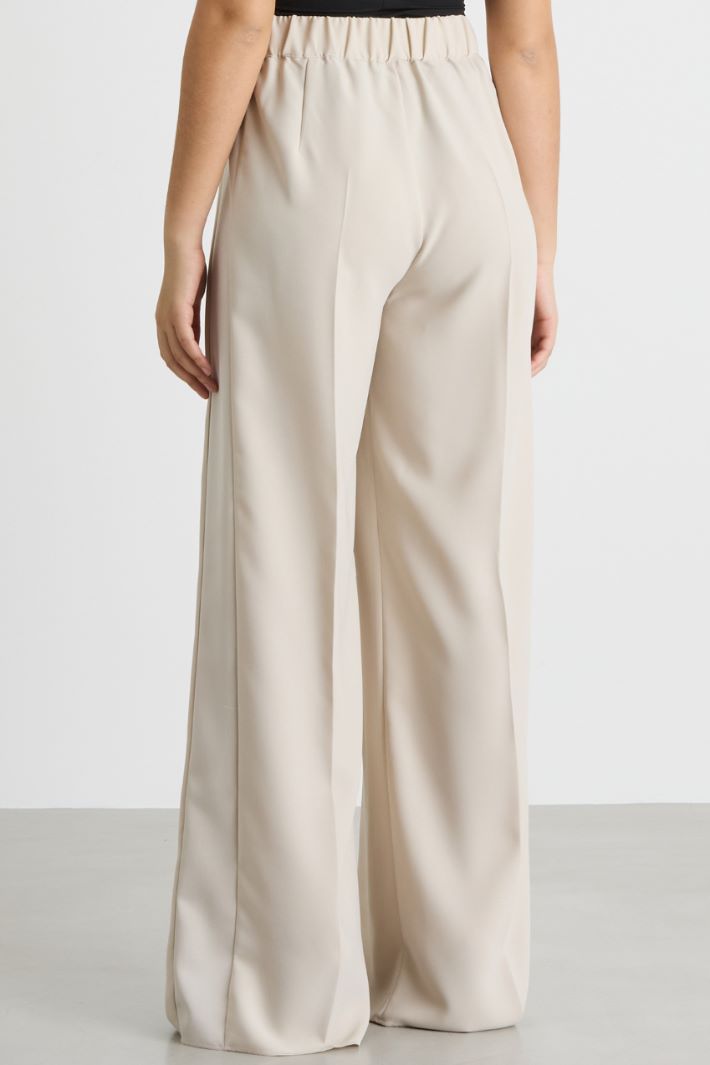 Pantalone ampio in crepe Intrend - 4