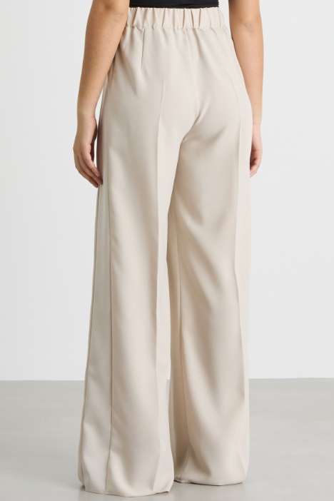 Pantalone ampio in crepe