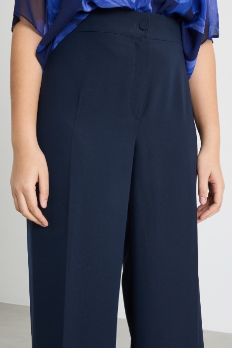 Pantalone ampio in crepe