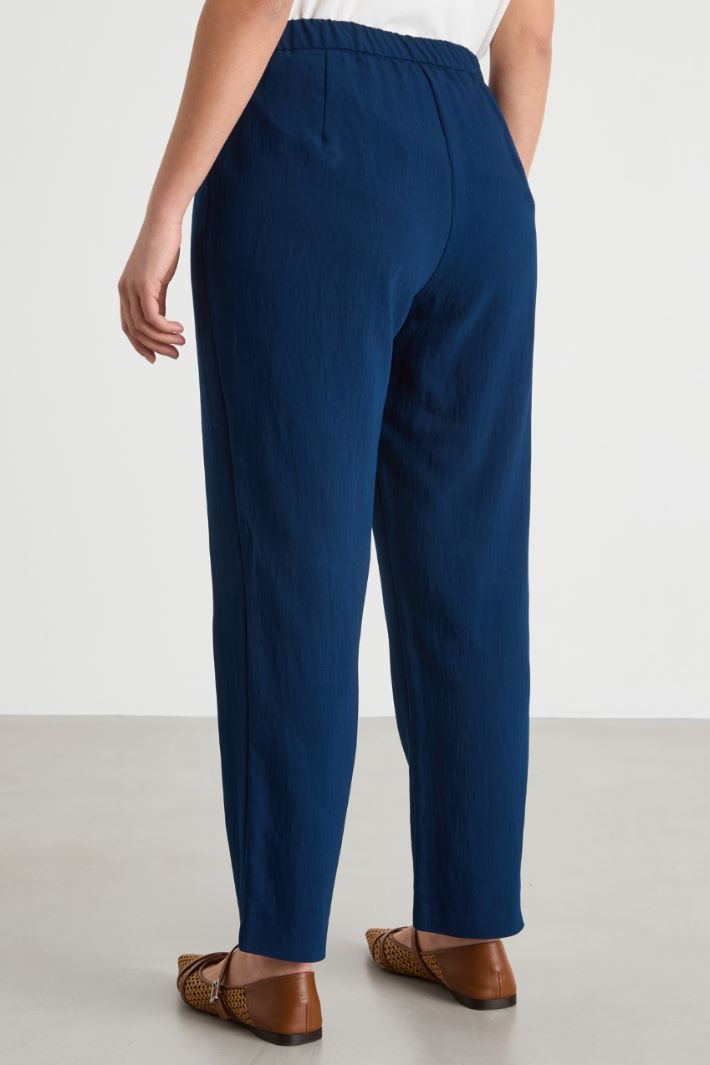 Structured weave trousers Intrend - 4
