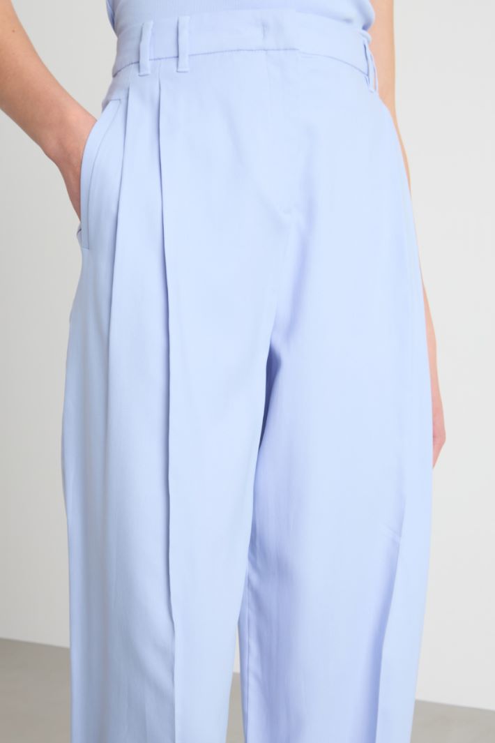 Pleated wide-leg trousers Intrend - 3