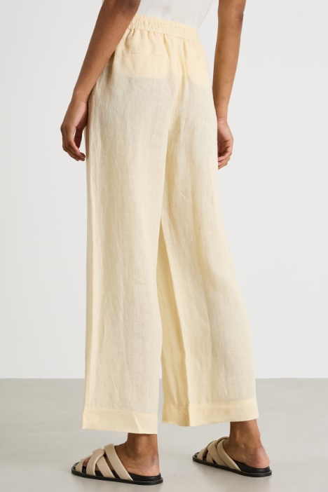 Pantalone con coulisse in vita