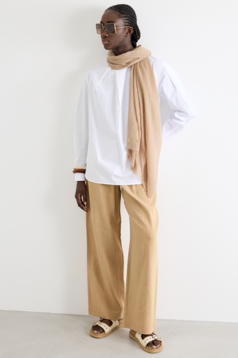 Straight-fit drawstring trousers Intrend