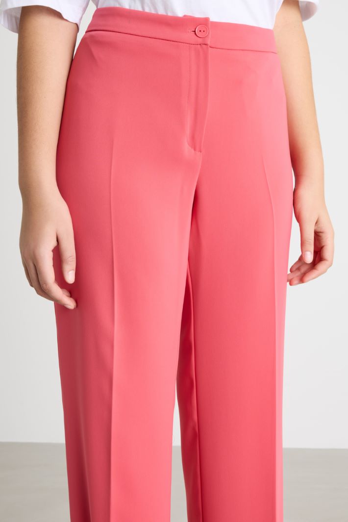 Pantalone in cady fluido Intrend - 3