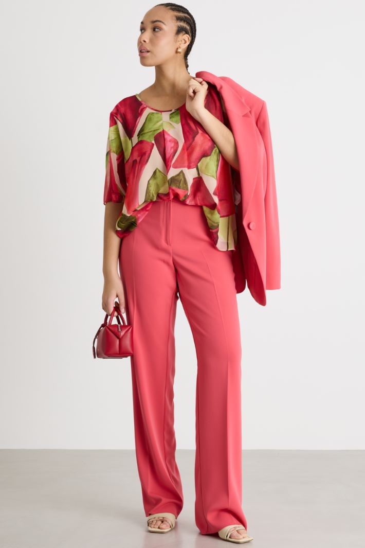 Pantalone in cady fluido Intrend