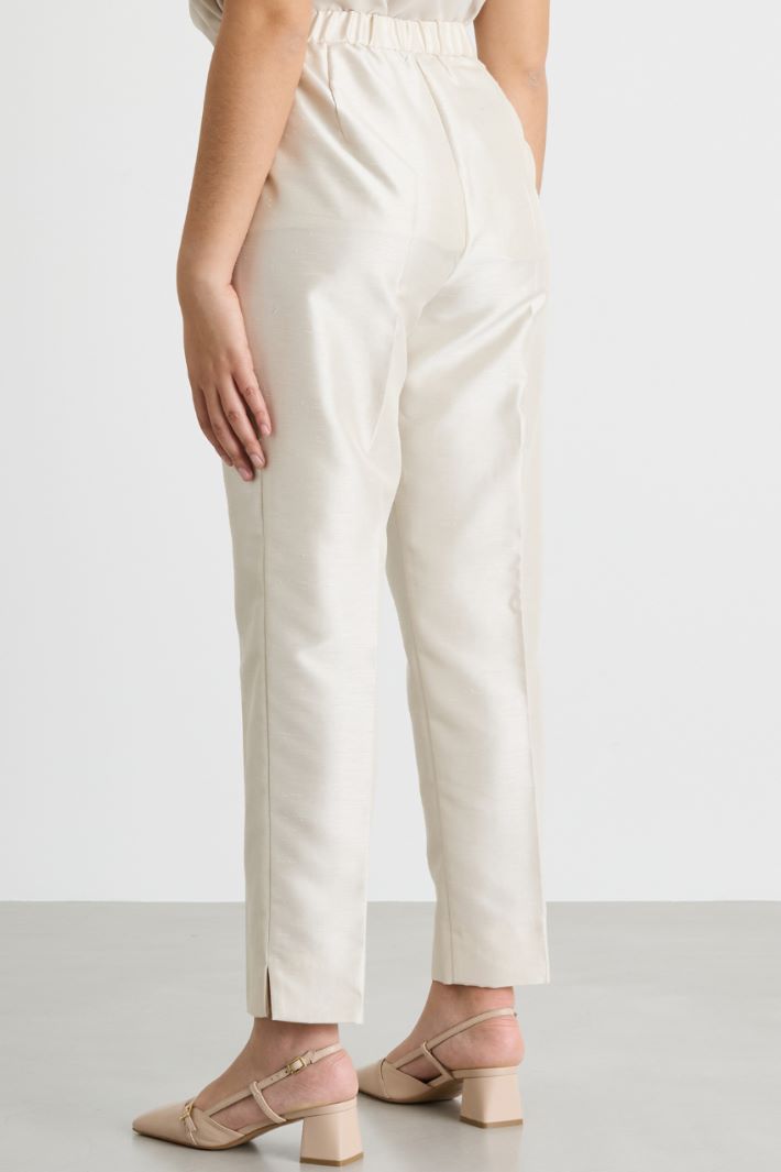 Pantalone in shantung Intrend - 4