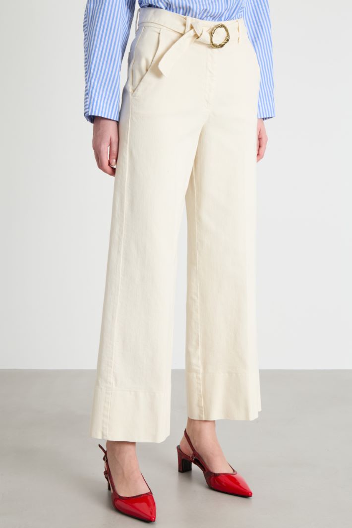 Belted trousers Intrend - 2