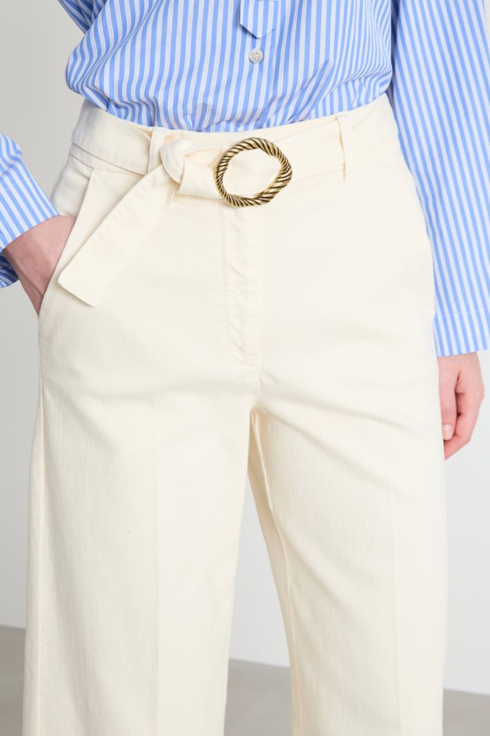 Belted trousers Intrend - 3