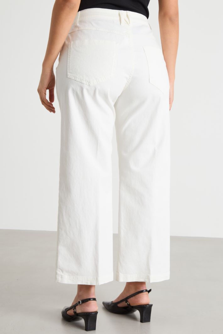 Slim-fit cropped trousers Intrend - 4