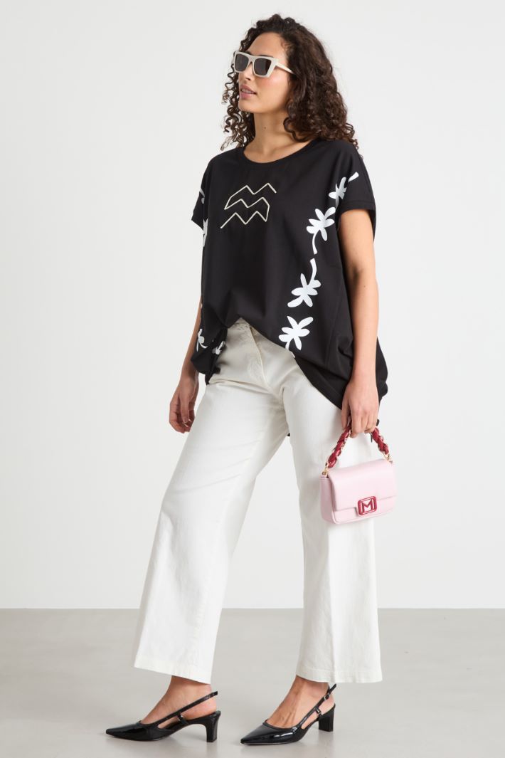 Slim-fit cropped trousers Intrend