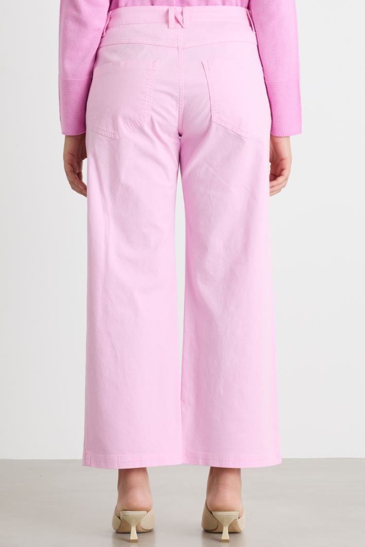 Slim-fit cropped trousers Intrend - 4