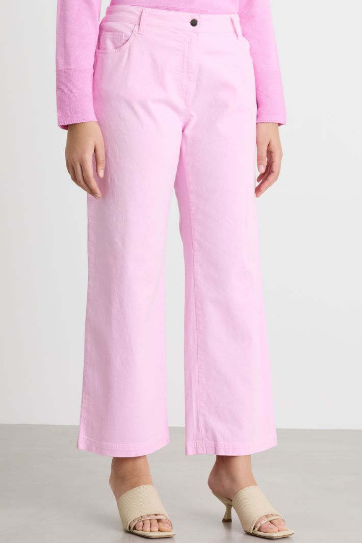 Slim-fit cropped trousers Intrend - 2