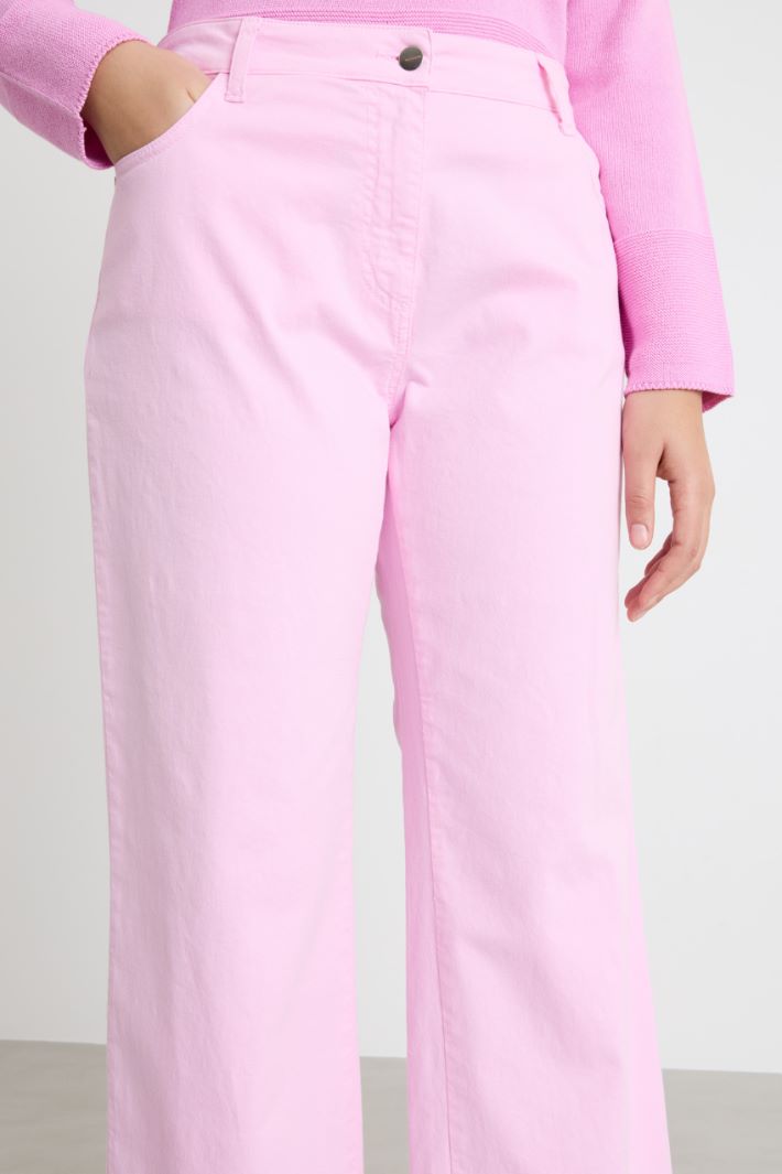 Slim-fit cropped trousers Intrend - 3