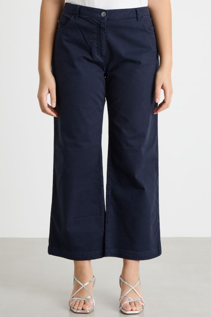 Slim-fit cropped trousers Intrend - 2