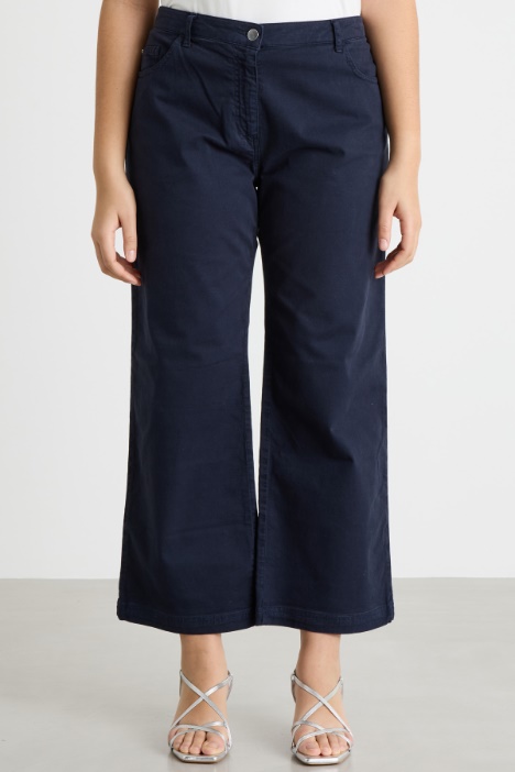 Pantalone crop aderente