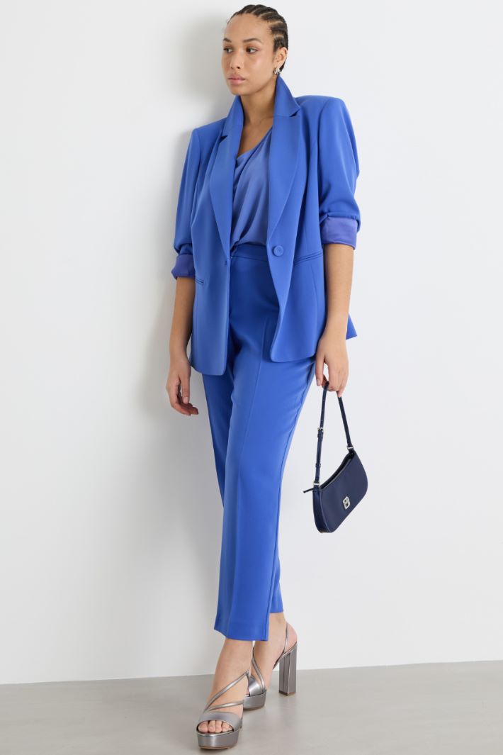 Pantalone slim in cady stretch Intrend