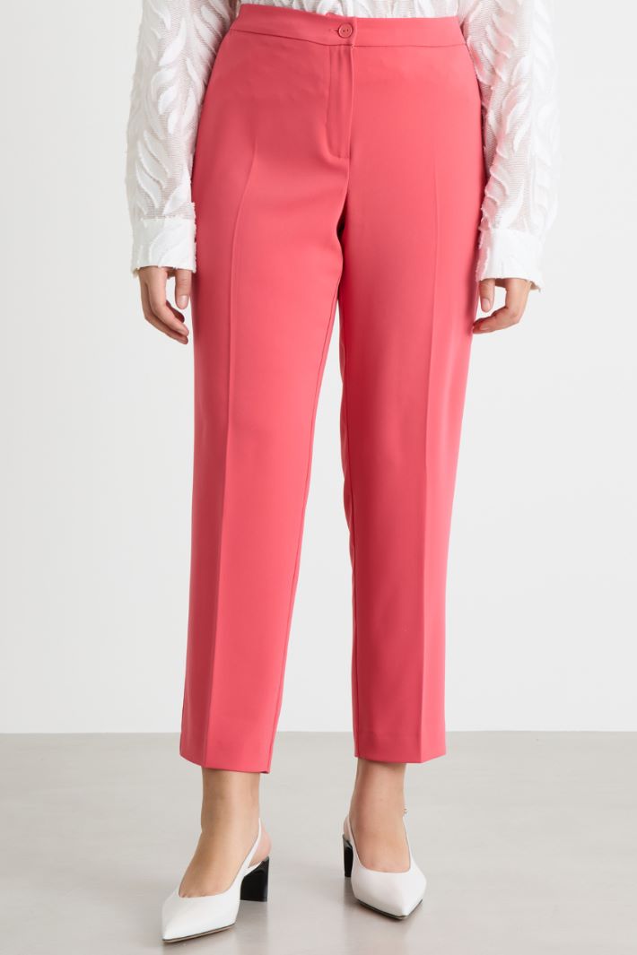 Pantalone slim in cady stretch Intrend - 2