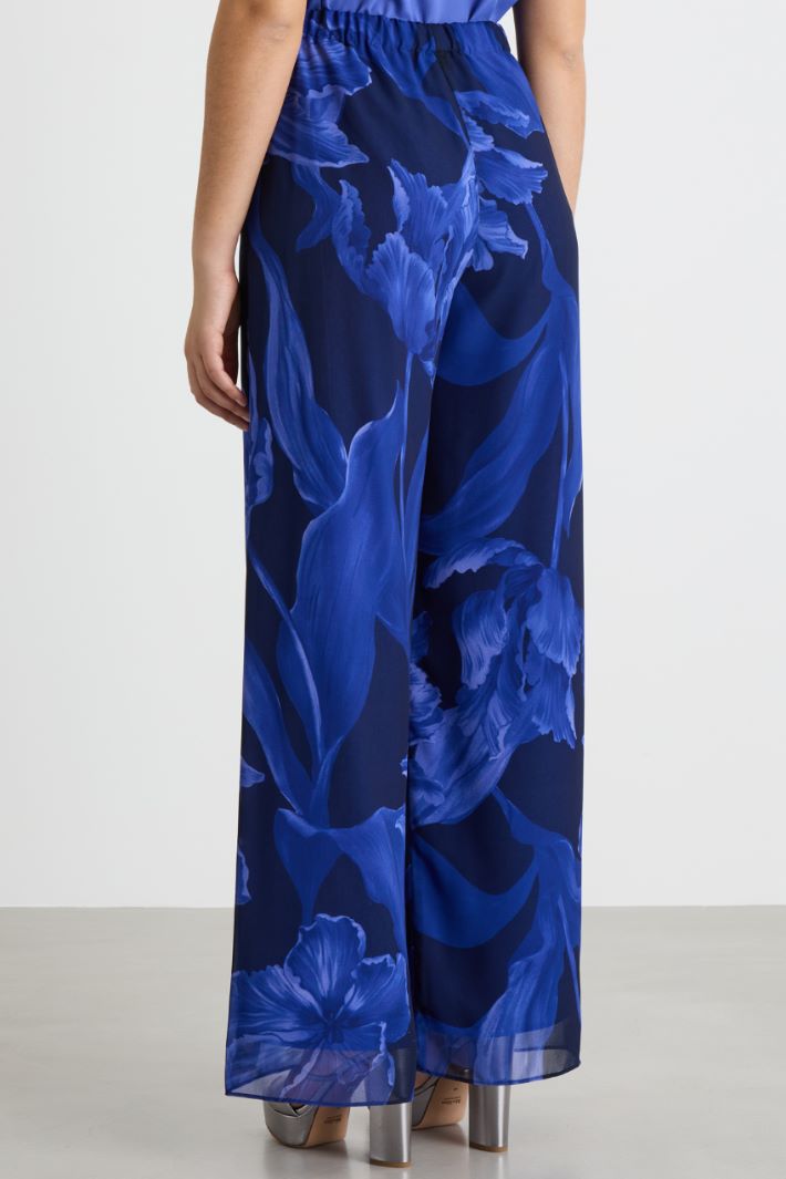 Pantalone palazzo stampato Intrend - 4