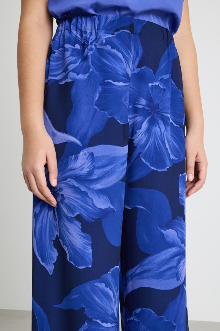 Pantalone palazzo stampato Intrend - 3