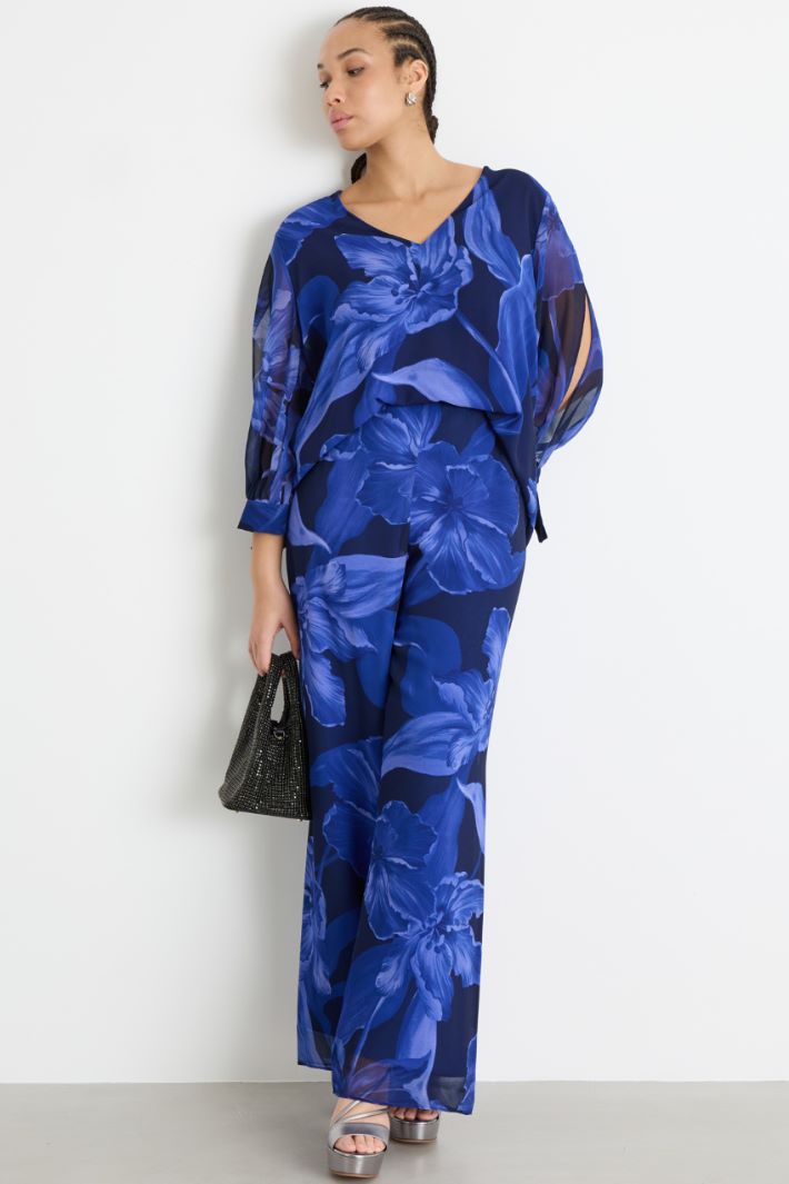 Pantalone palazzo stampato Intrend