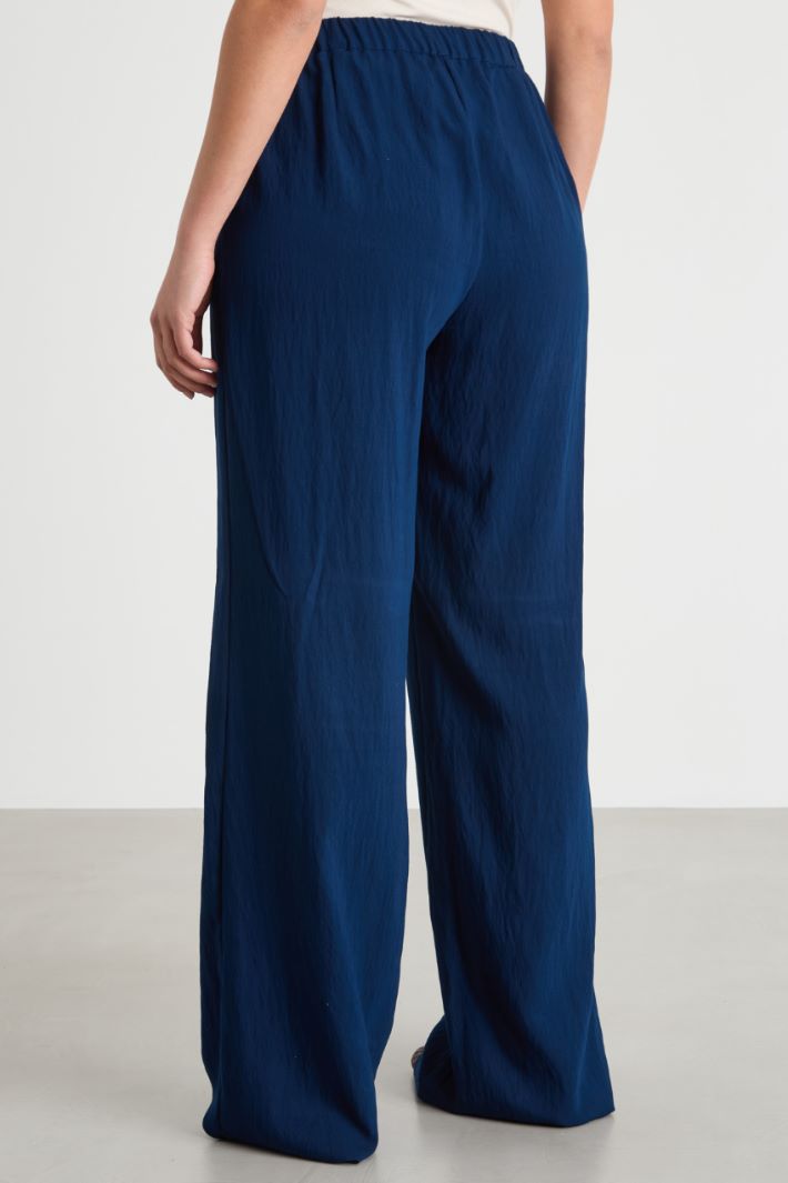 Figured palazzo trousers Intrend - 4