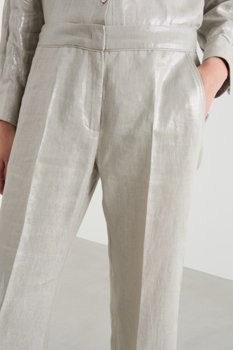 Pantalone laminato