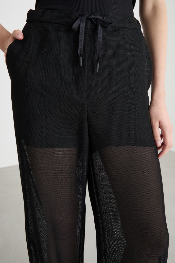 Partially lined trousers Intrend - 3