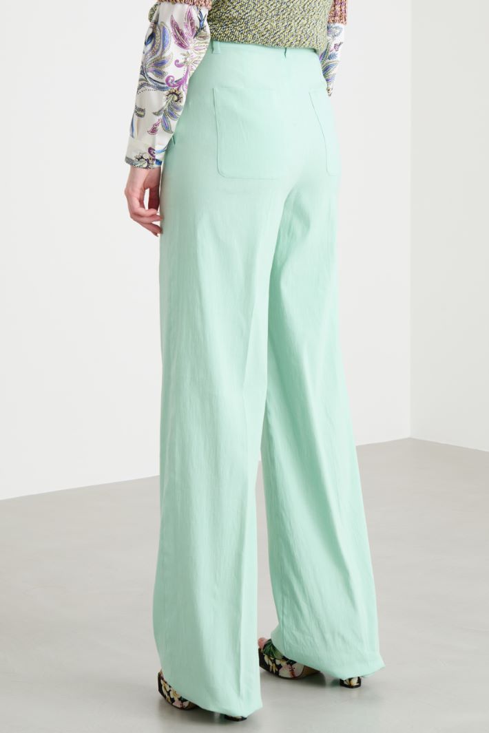 Wide-leg trousers Intrend - 4
